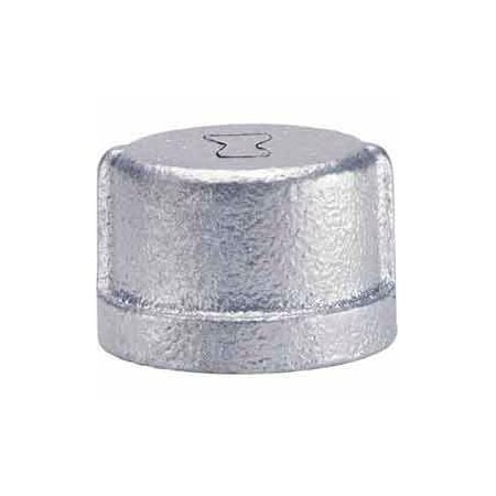 Anvil 1 In Galvanized Malleable Cap 150 PSI Lead Free 819900606